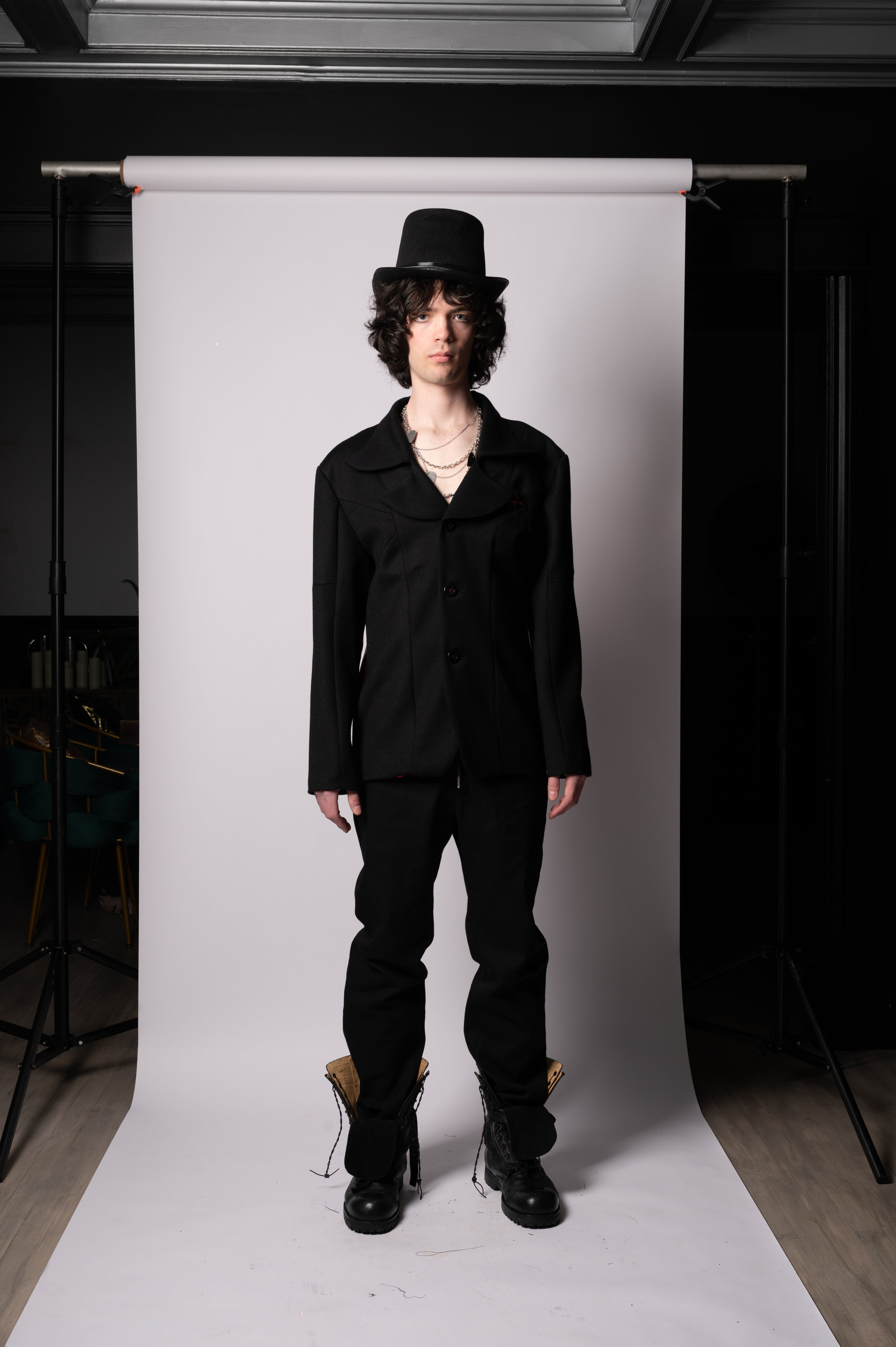 Jeremy Wurtele designer wool jacket products montreal lookbook