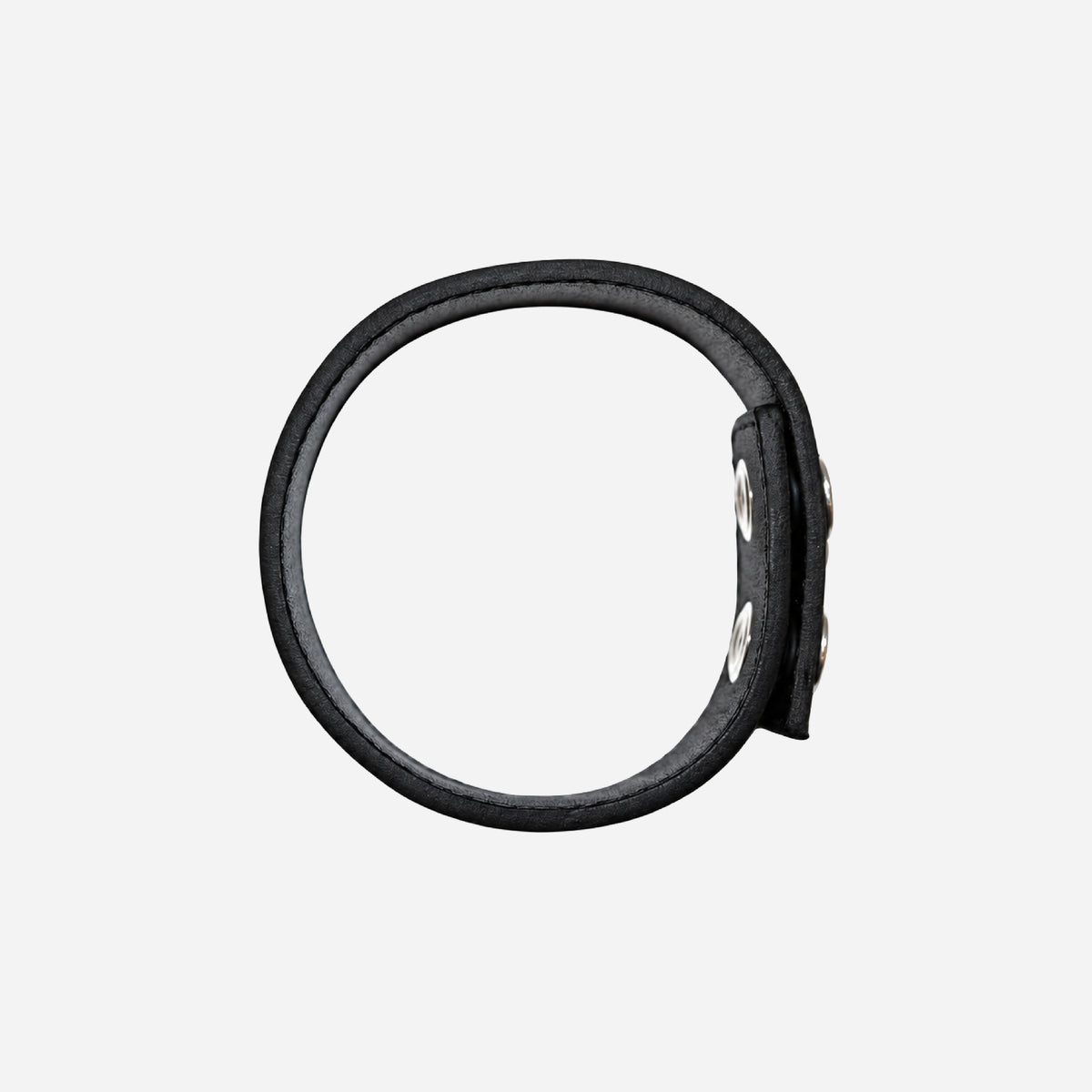 SILVER LEATHER BRACELET (SLIM)